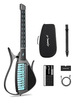 Amazon | Enya CYBER-G スマート弦なしギター、ポータブル多機能